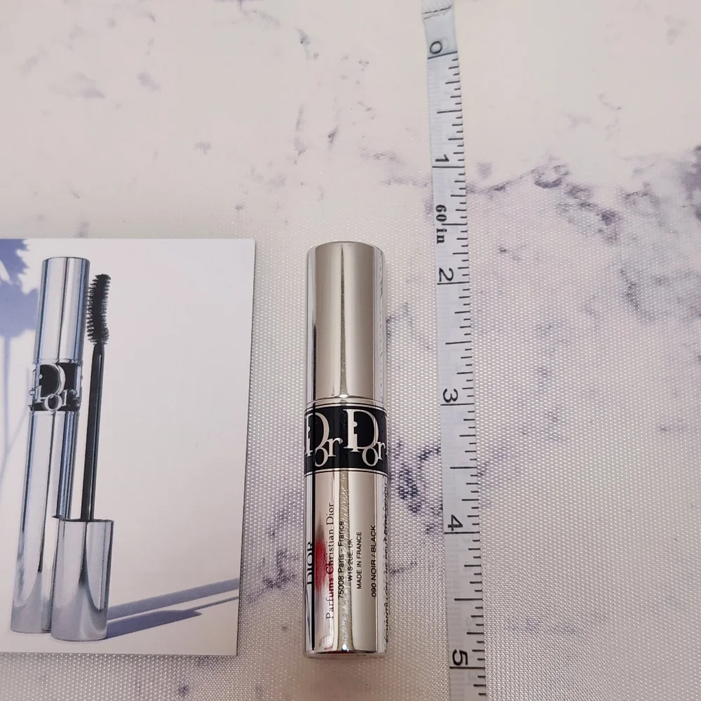 Dior Diorshow Iconic Overcurl Volume Black Mascara Mini Travel Size .14 Oz